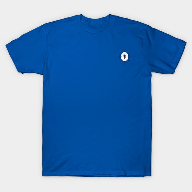 A Bea Kay Thing Called Beloved- Blue Medallion II Polo T-Shirt by BeaKay